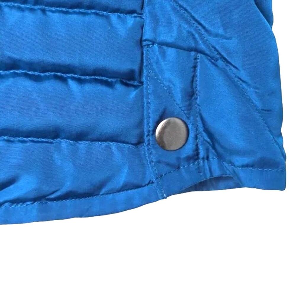 LOFT Peacock Blue Quilted Puffer Vest Size XS 💙💎💙 - Picture 9 of 15